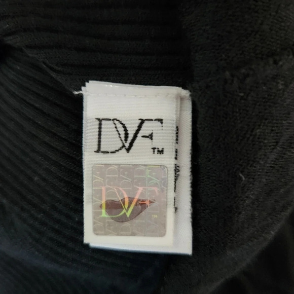 DVF | Sharlynn Wool Blend Tiered Ruffle Bell Long Sleeve Mini Dress - Size M - Picture 8 of 10